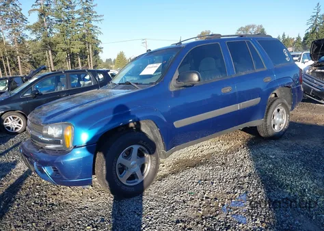 2005 Chevrolet Trailblazer Ls из США, поврежденный, VIN 1GNDT13S852126332